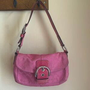 Pink Coach Purse
